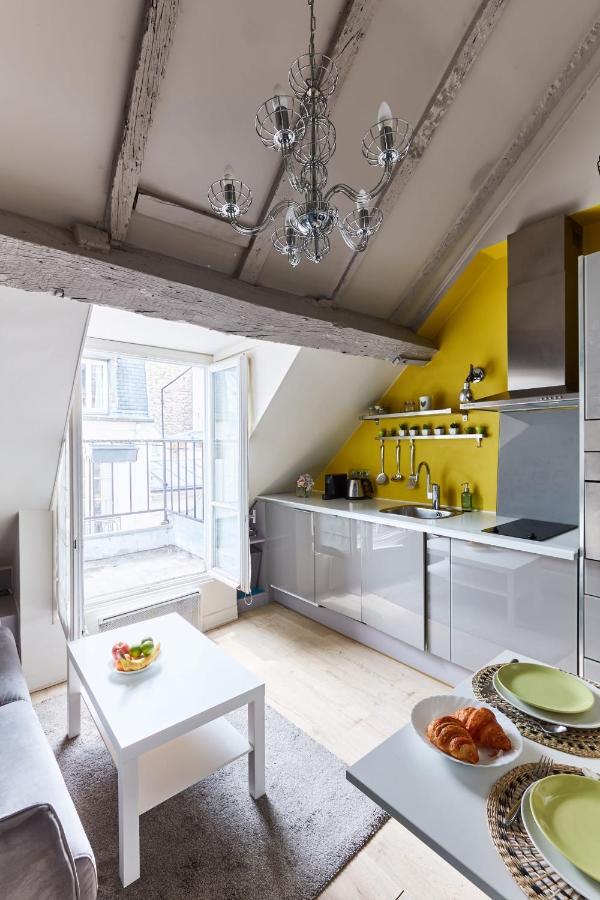פריז Francs Bourgeois - Le Marais City Apartment מראה חיצוני תמונה