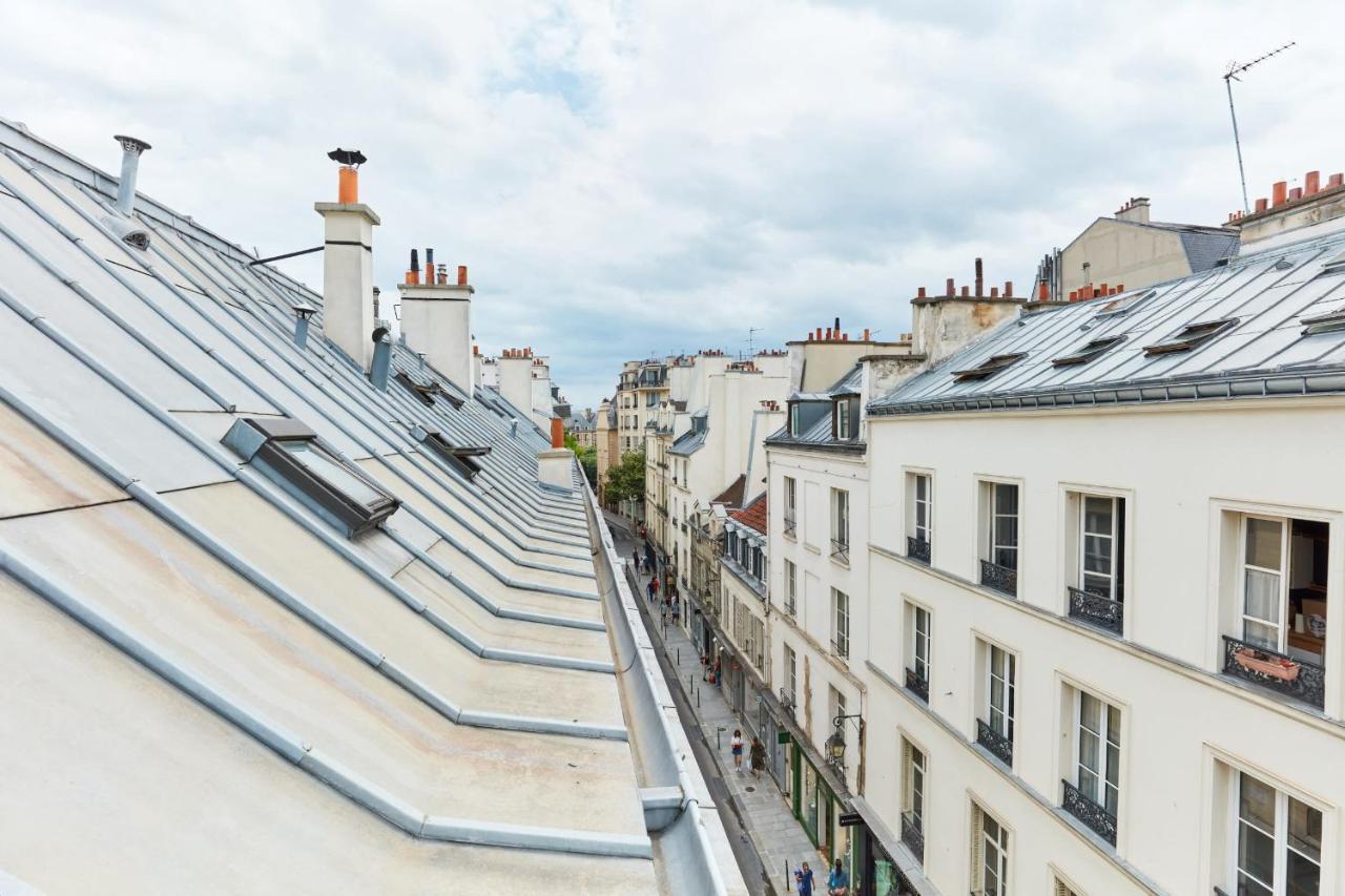 פריז Francs Bourgeois - Le Marais City Apartment מראה חיצוני תמונה